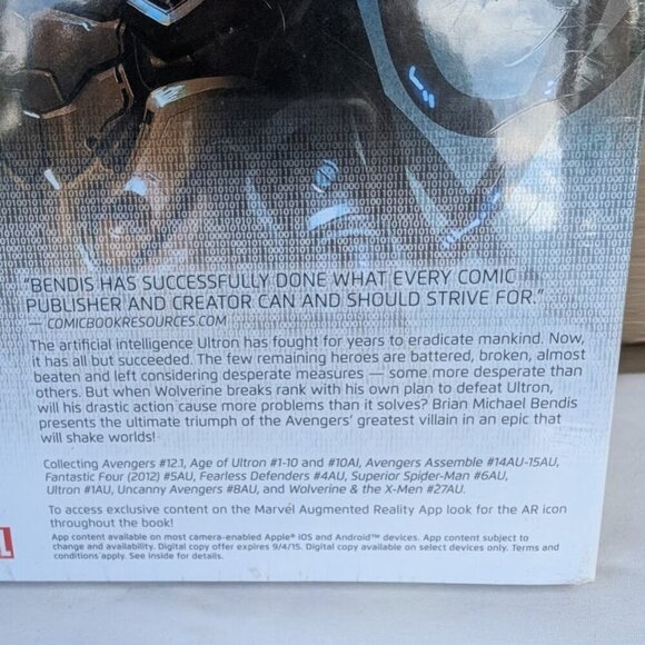 MARVEL Age of Ultron Hardcover BRAND NEW SEALED Brian Michael Bendis - Picture 7 of 7